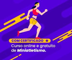 Curso gratuito e online de miniatletismo