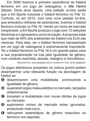 Jogos - Educação Física Enem