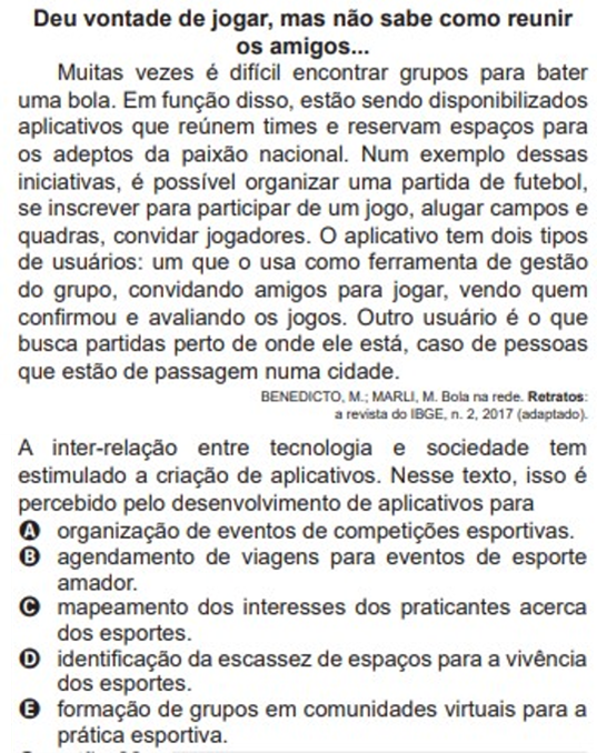 Jogos - Educação Física Enem