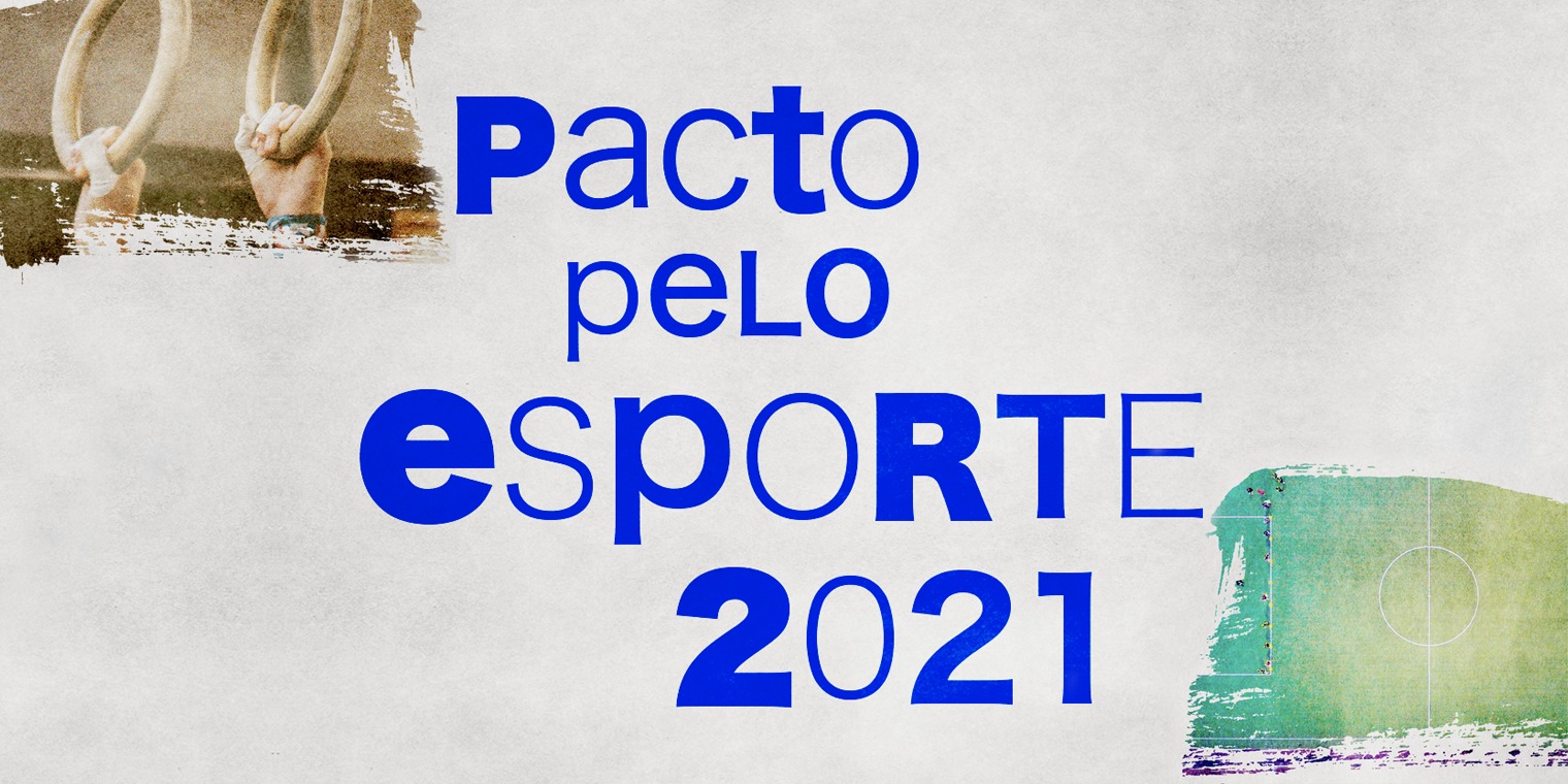Capa do programa Pacto pelo esporte de 2021