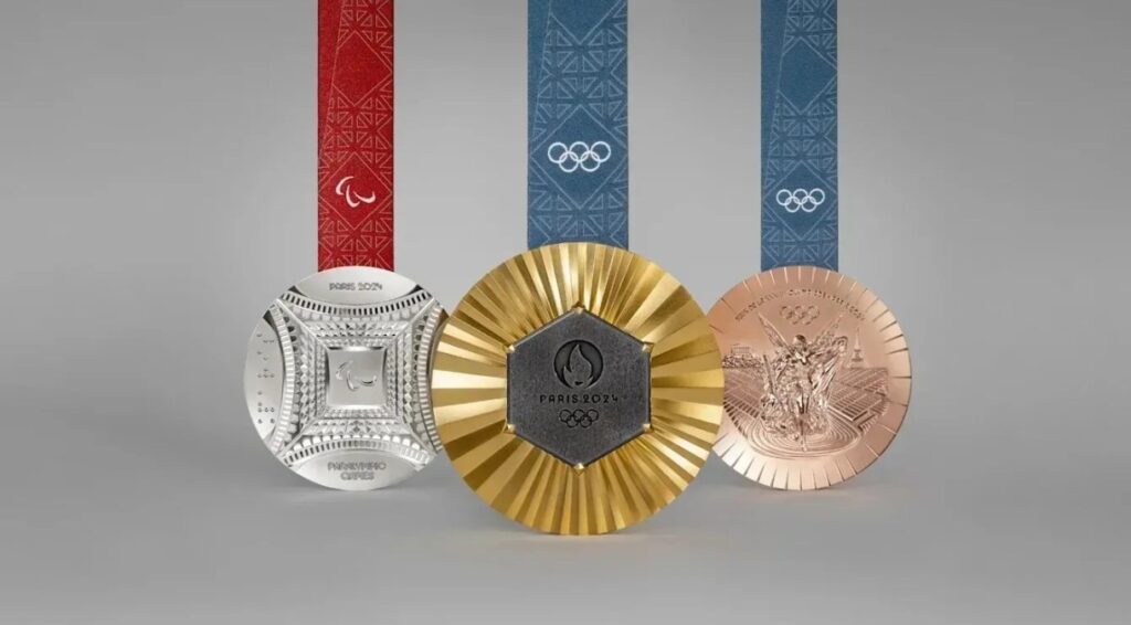 medalha dos jogos paris 2024