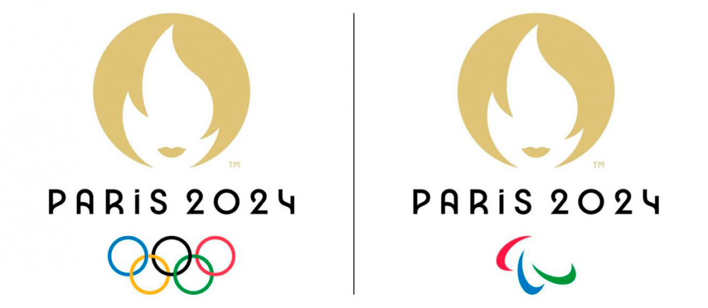 logos dos jogos paris 2024 olimpico e paralimpico